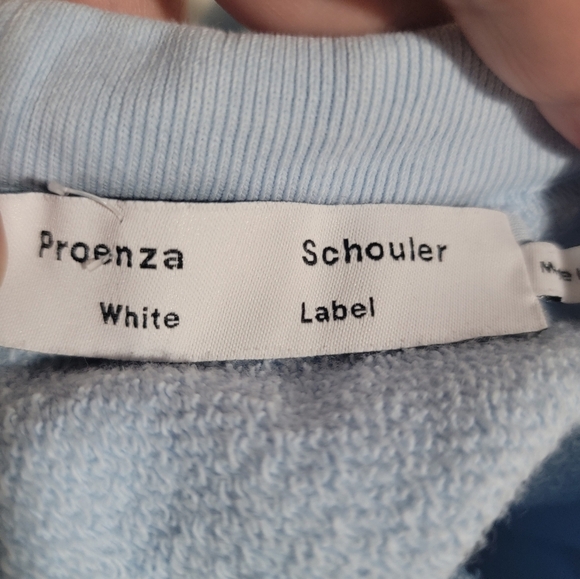 Proenza Schouler White Label Tie-Back Sweatshirt Size M - Picture 9 of 14